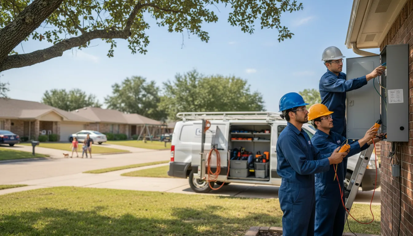Certified electrician providing emergency electrical services in Maramec, OK